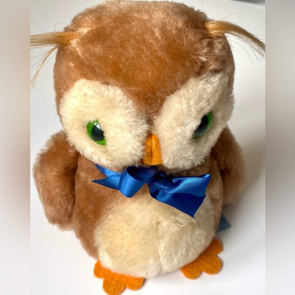 1975 vintage Dakin Obie the Owl plush - Picture 11 of 11